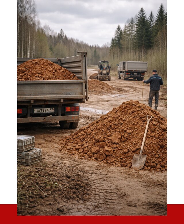 Глина и суглинки в Павлове от 4562 р. за куб | ПРОНЕРУДПвв