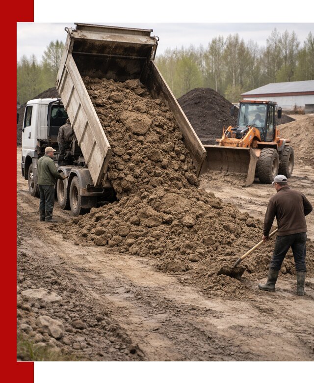 Доставка глин и суглинков в Павлове оптом и вкрай