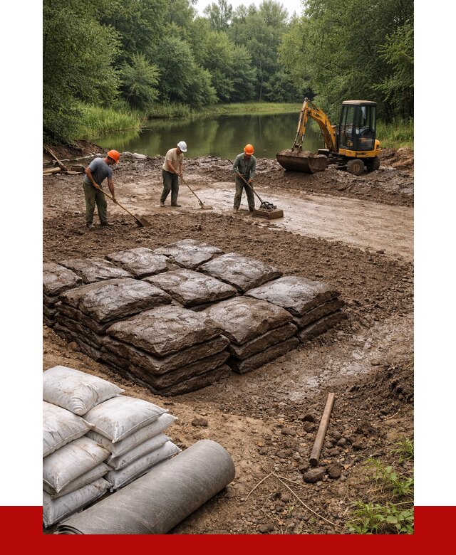Купить глину для пруда в Павлове от 4562 р. с доставкой | ПРОНЕРУДПвв