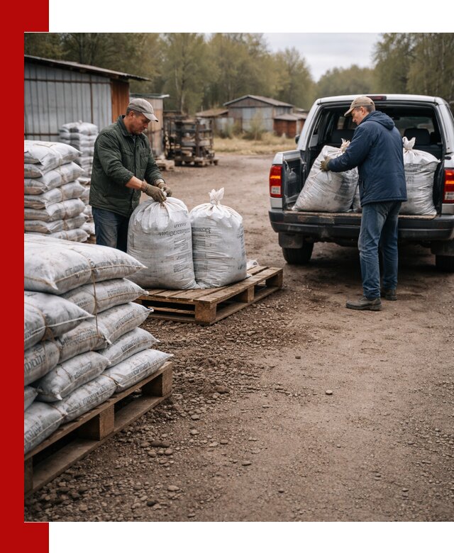 Купить конский навоз в мешках с доставкой в Павлове