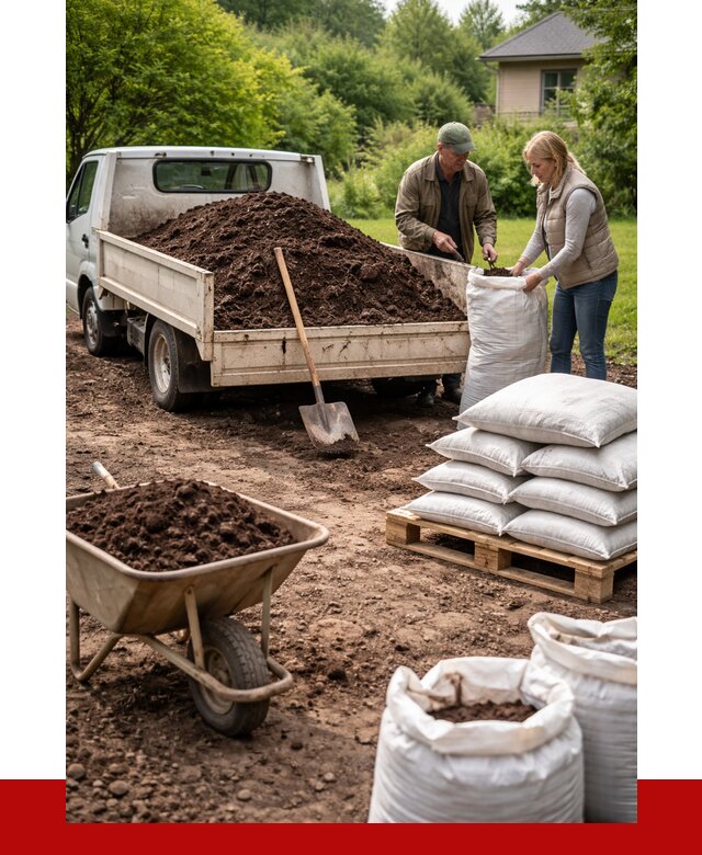 Перегной в мешках с доставкой в Павлове от 2230 р. | ПРОНЕРУДПвв