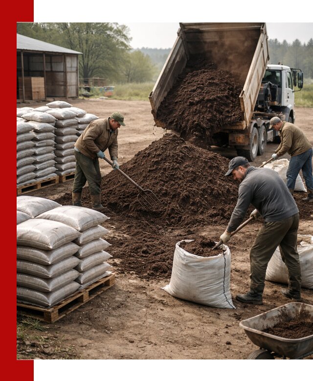 Доставка компоста оптом и в розницу в Павлове