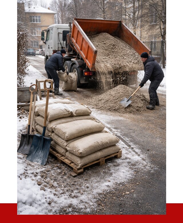 Противогололедные материалы оптом в Павлове от 4258 р. | ПРОНЕРУДПвв