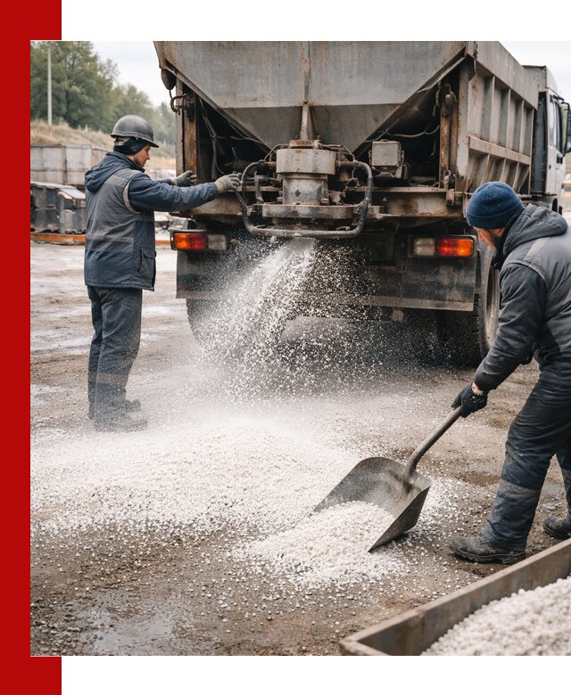 Доставка и продажа хлористого кальция в Павлове