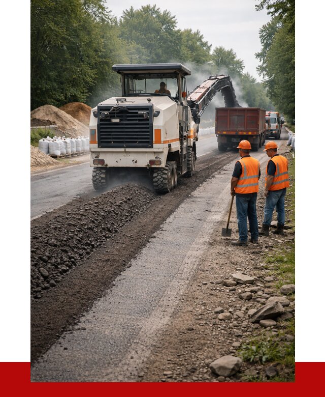 Фрезерованный асфальт в Павлове от 2230 р./куб. | ПРОНЕРУДПвв