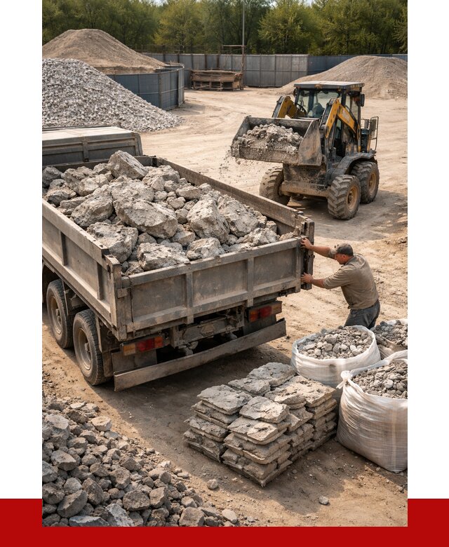 Купить бой бетона с доставкой в Павлове от 4866 р. | ПРОНЕРУДПвв