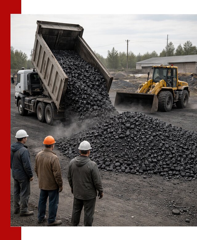 Доставка угля антрацита в Павлове с самосвалами и погрузкой