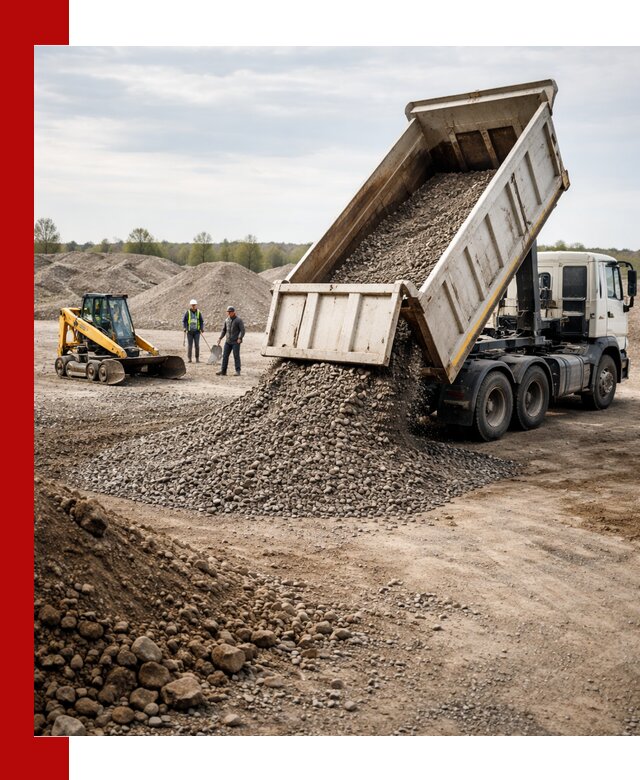 Доставка самосвалом 25 м³ в Павлове быстро и надежно