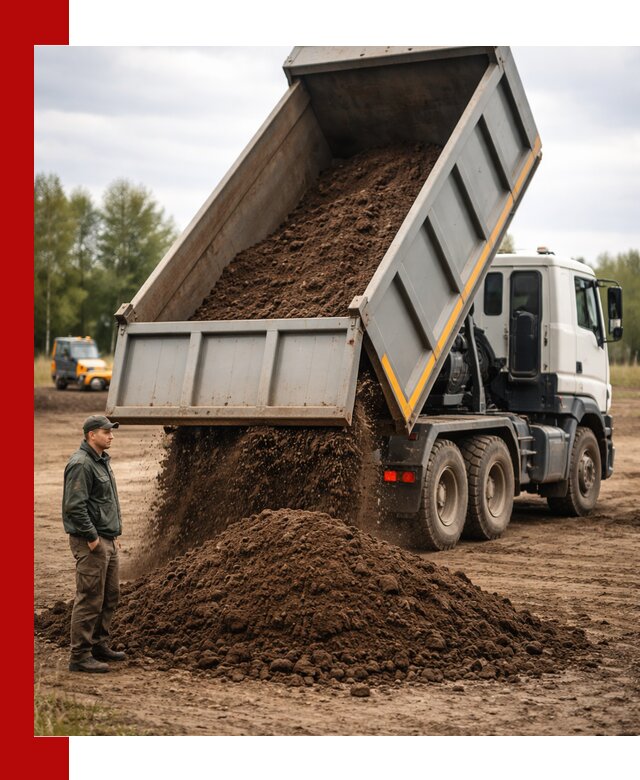 Аренда самосвала с водителем в Павлове для сыпучих грузов и навоза