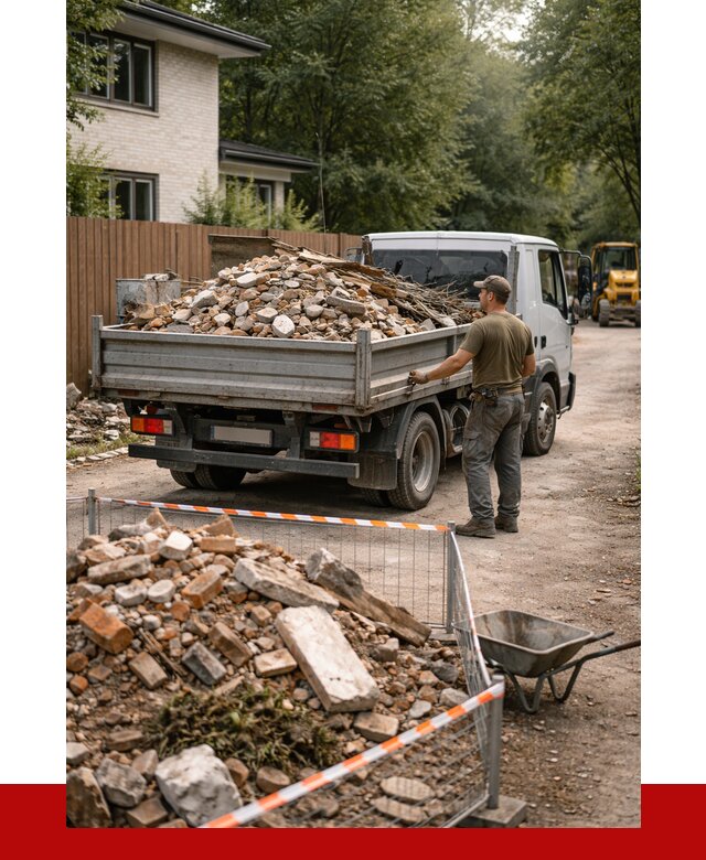 Вывоз строительного мусора с погрузкой в Павлове от 7603 р | ПРОНЕРУДПвв